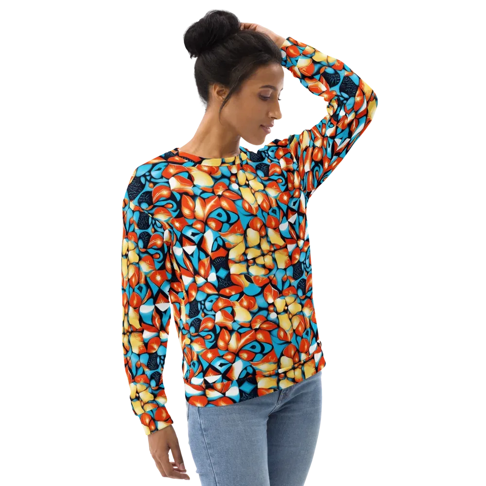 Flamegarden on Sweatshirt — Right Front