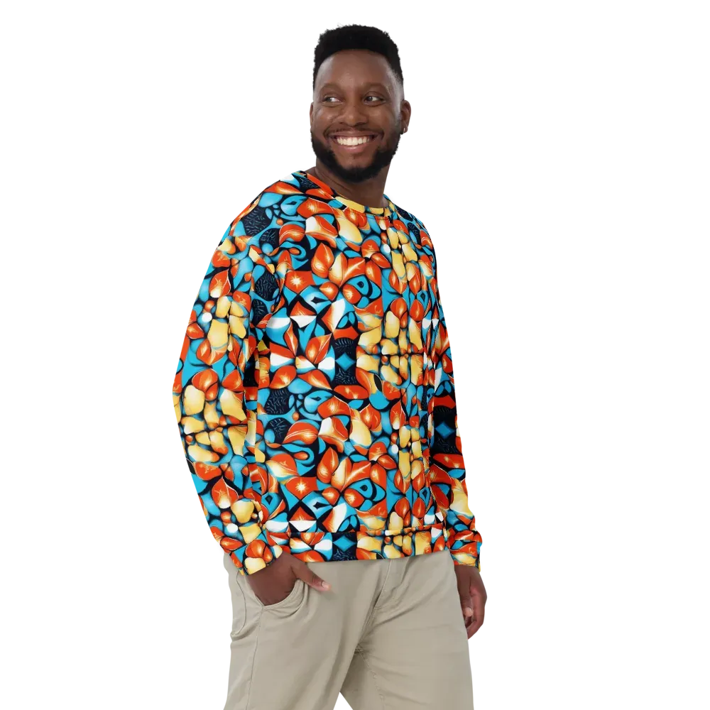 Flamegarden on Sweatshirt — Front