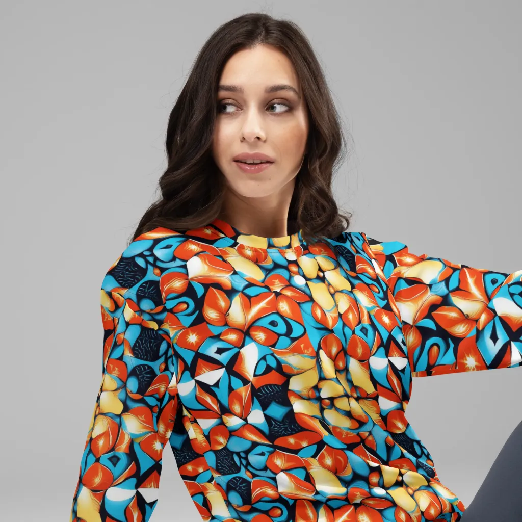 Flamegarden on Sweatshirt — Right Front