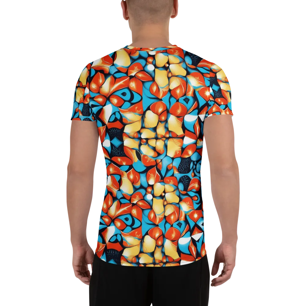Flamegarden on Men's Athletic T-Shirt — Back