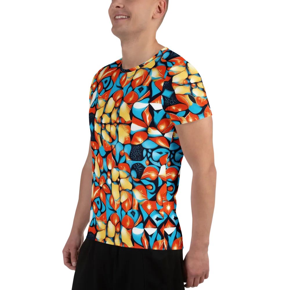Flamegarden on Men's Athletic T-Shirt — Left