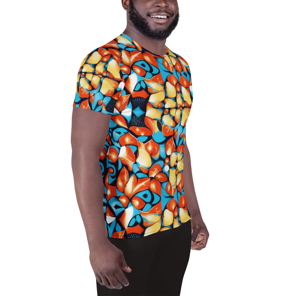 Flamegarden on Men's Athletic T-Shirt — Right