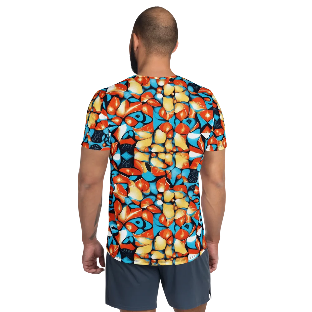 Flamegarden on Men's Athletic T-Shirt — Back
