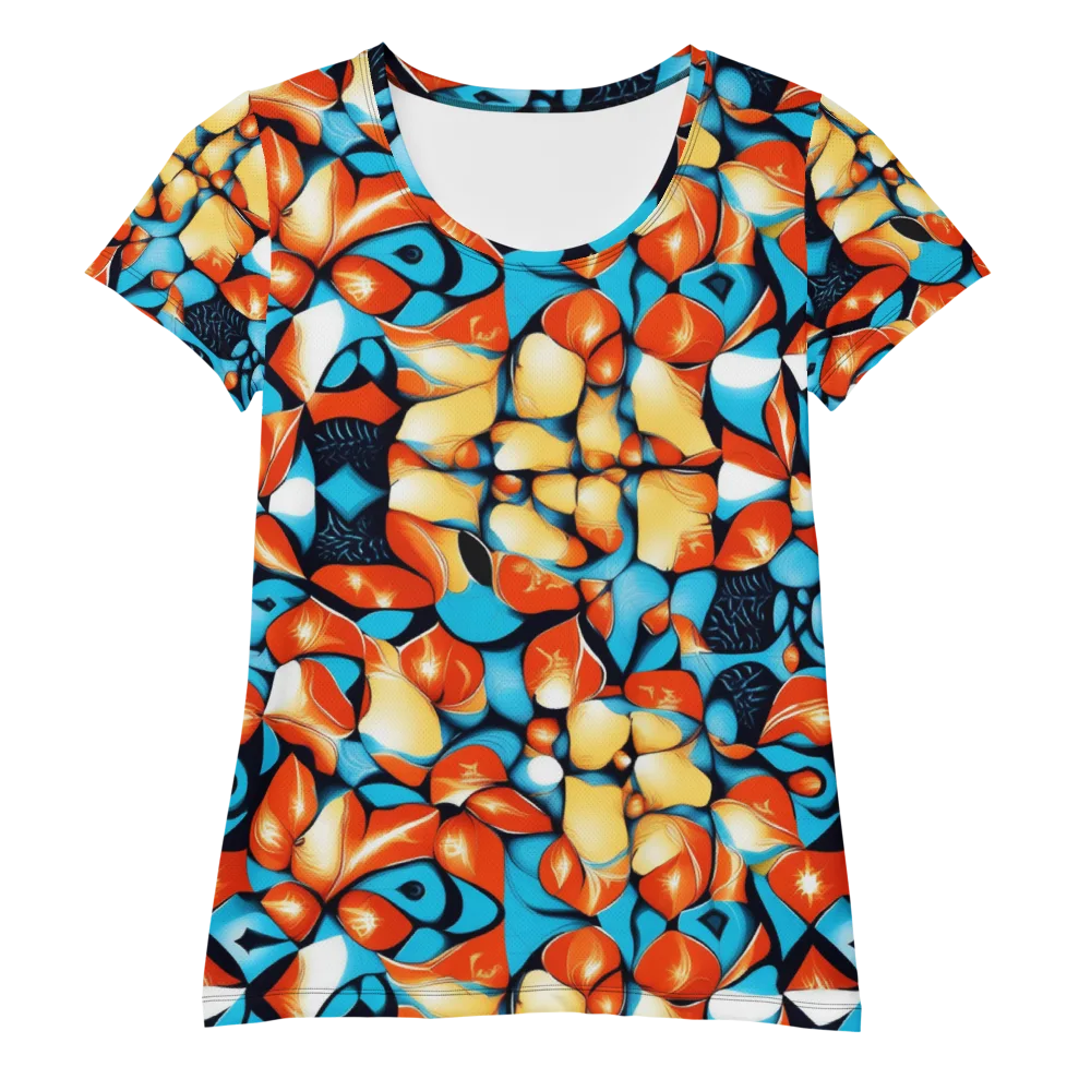 Flamegarden on Women's Athletic T-Shirt — Front