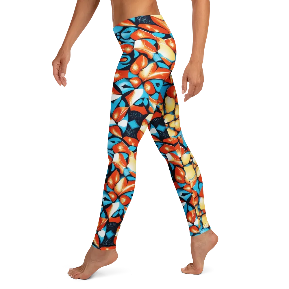 Flamegarden on Leggings — Left