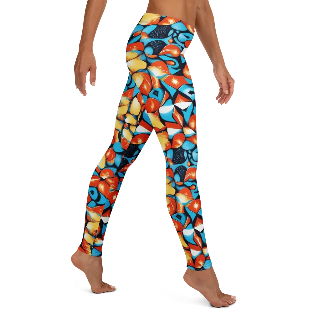 Flamegarden on Leggings — Right