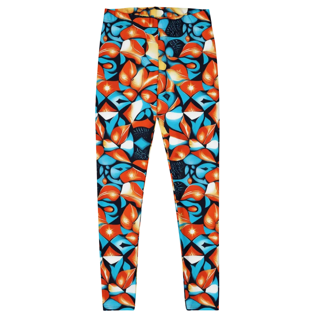 Flamegarden on Leggings — Front
