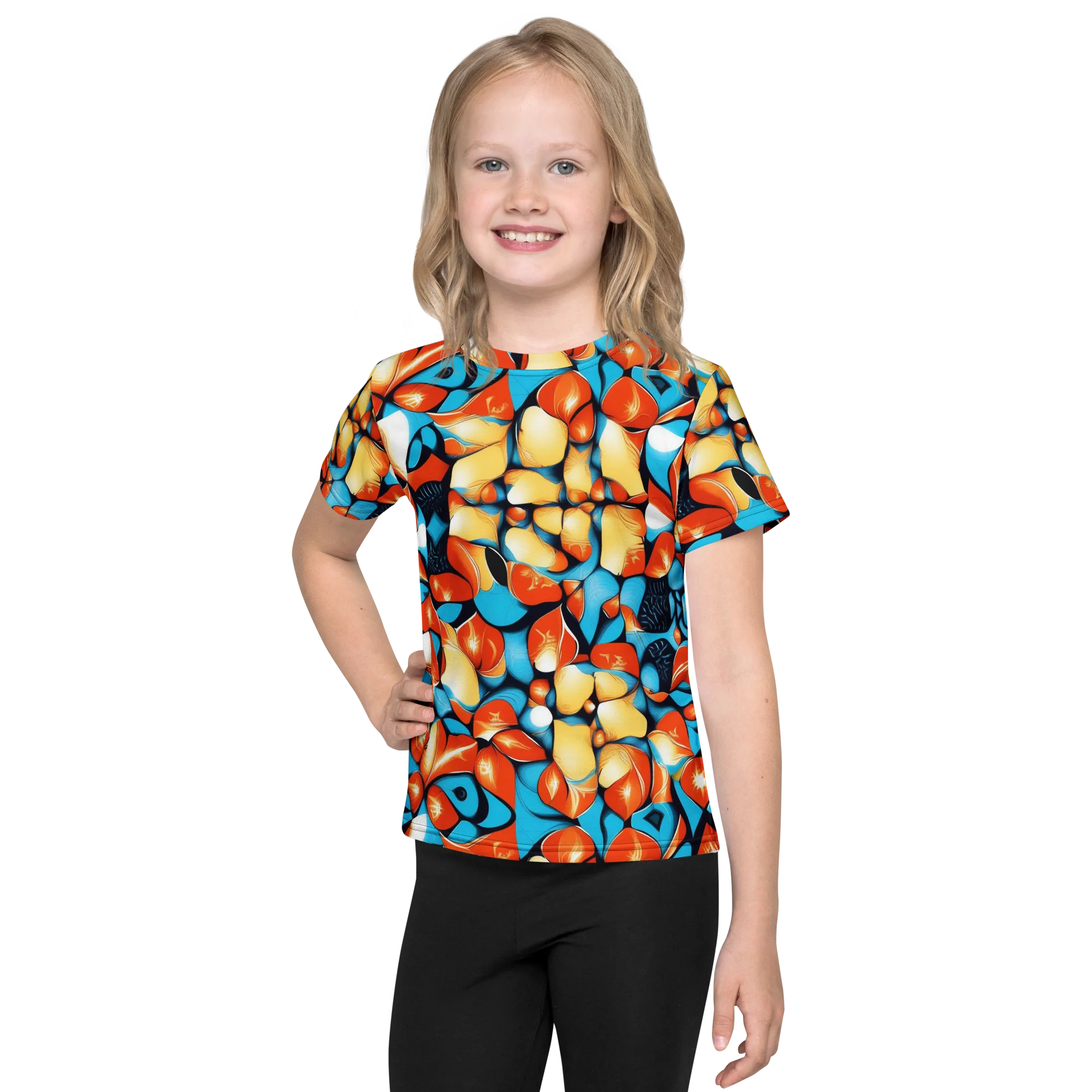 Flamegarden on Kids Crew Neck T-Shirt — Front