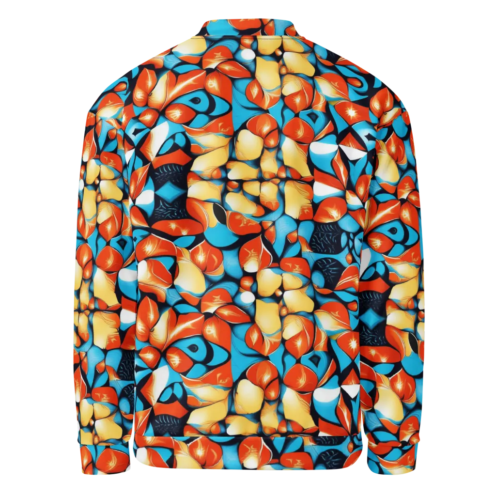 Flamegarden on Bomber Jacket — Back