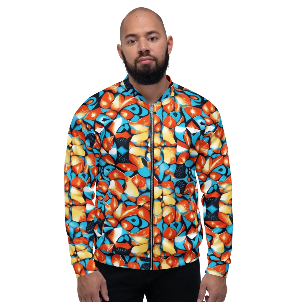 Flamegarden on Bomber Jacket — Front