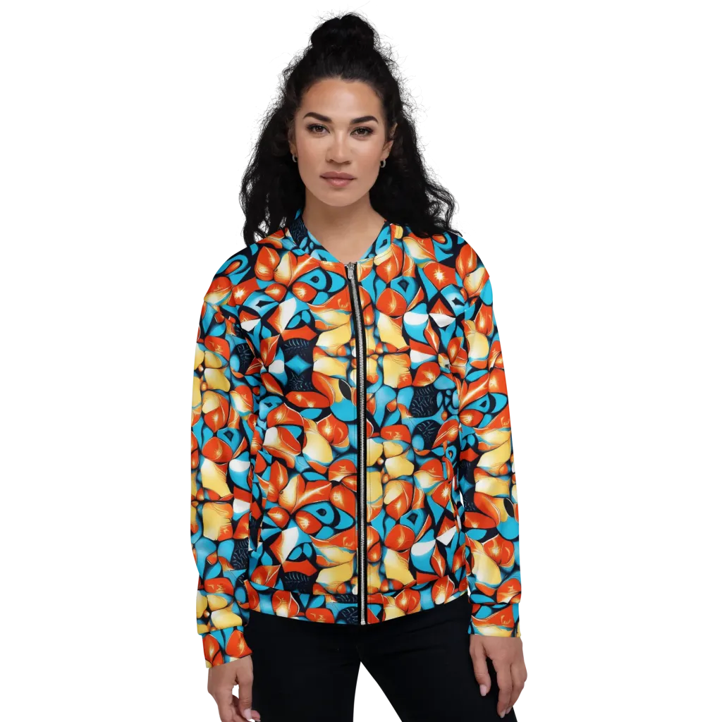 Flamegarden on Bomber Jacket — Front