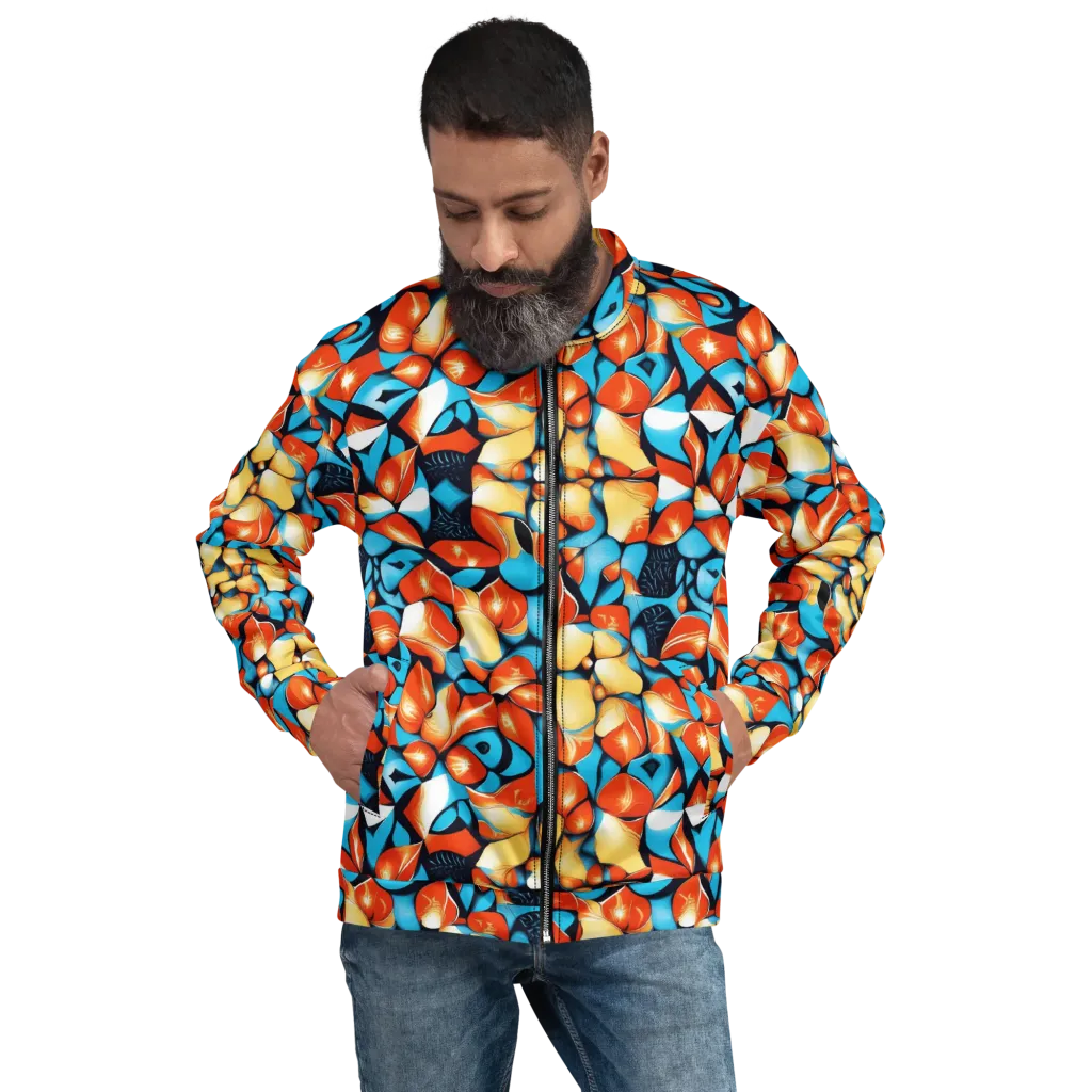 Flamegarden on Bomber Jacket — Front