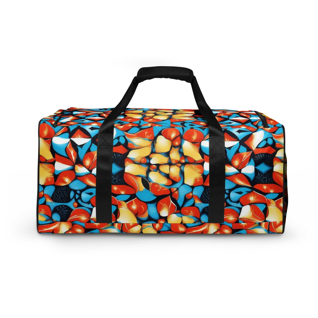 Flamegarden on Duffle Bag — Back