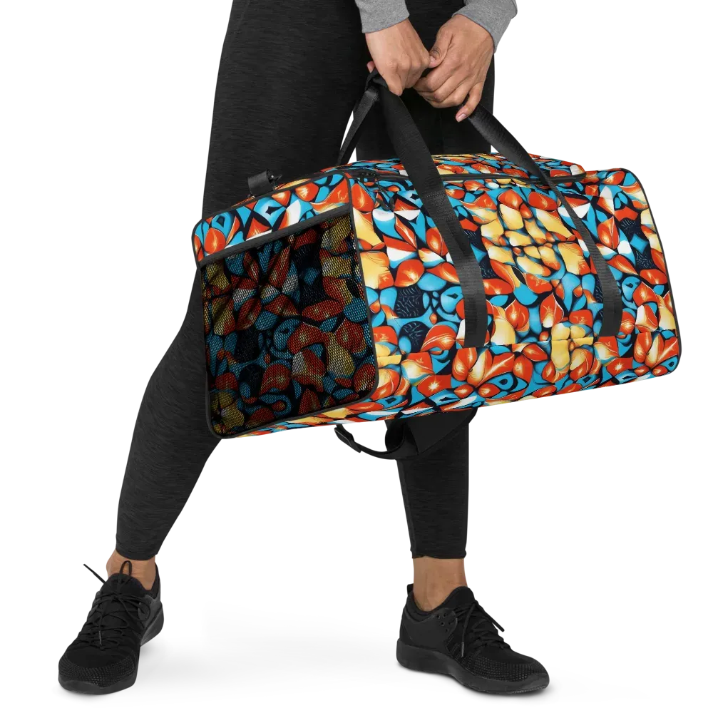 Flamegarden on Duffle Bag — Right Front