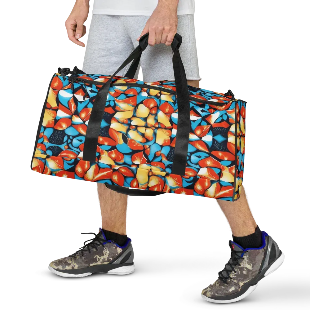 Flamegarden on Duffle Bag — Front
