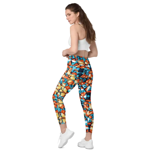 Flamegarden on a Leggings with Pockets