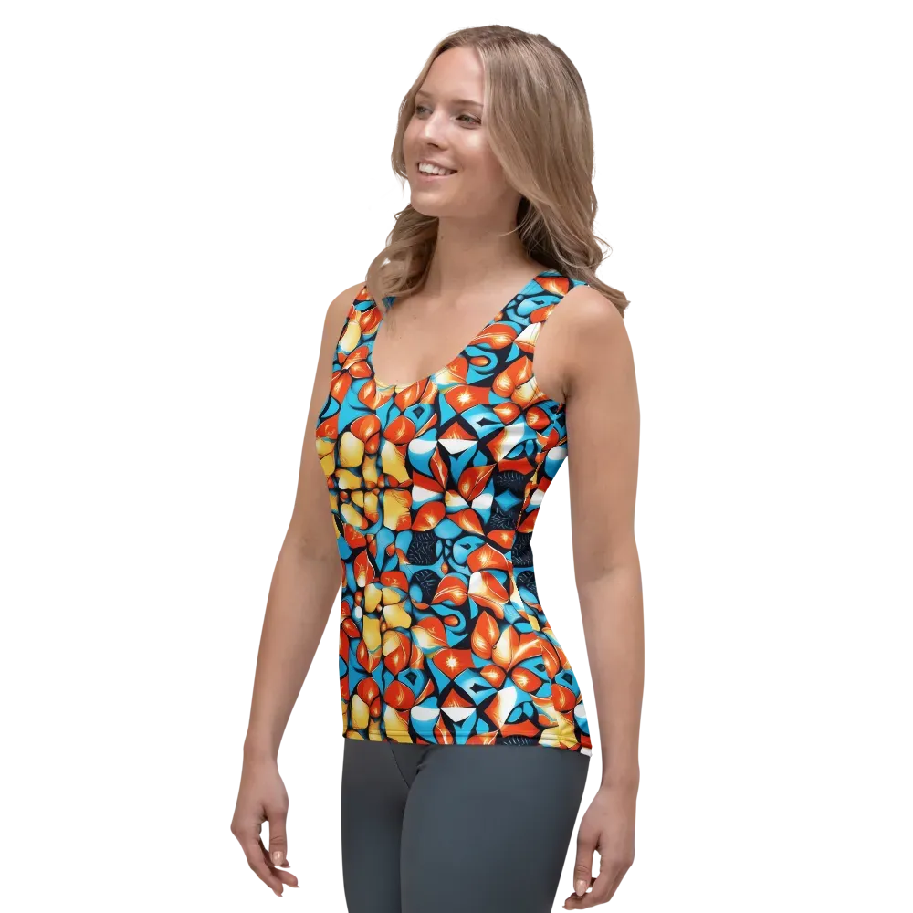 Flamegarden on Women's Tank Top — Left Front