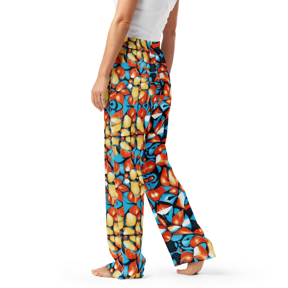 Flamegarden on Women's Pajama Pants — Left