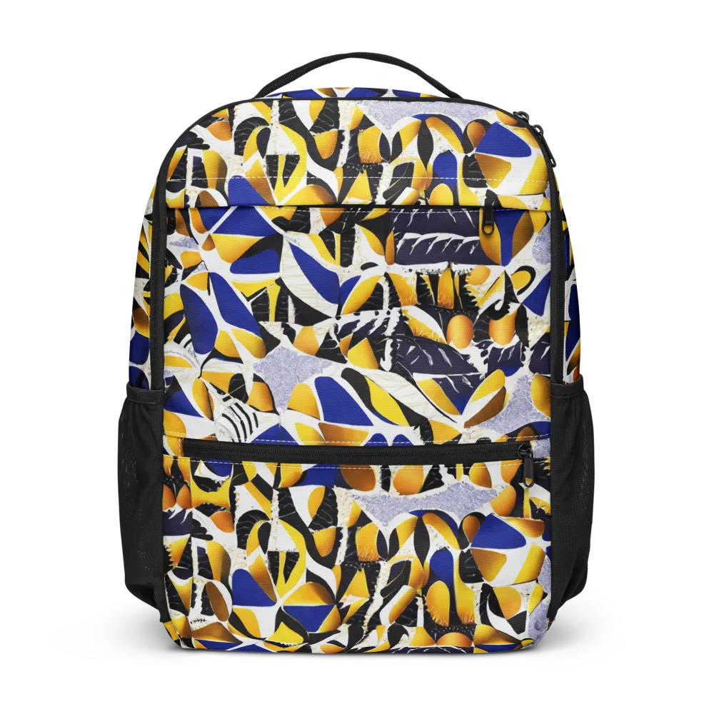 Marigold Current on Utility Backpack — Front