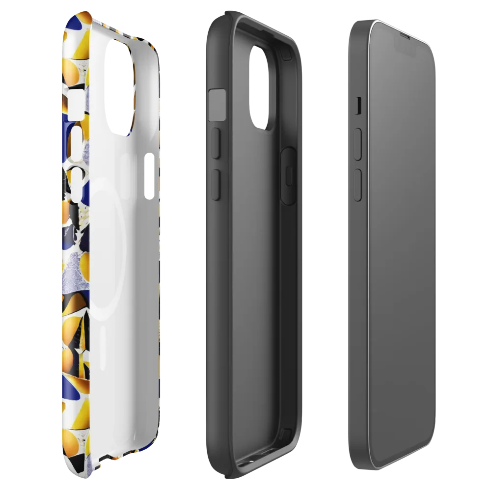 Marigold Current on MagSafe Tough Case for iPhone® — Front