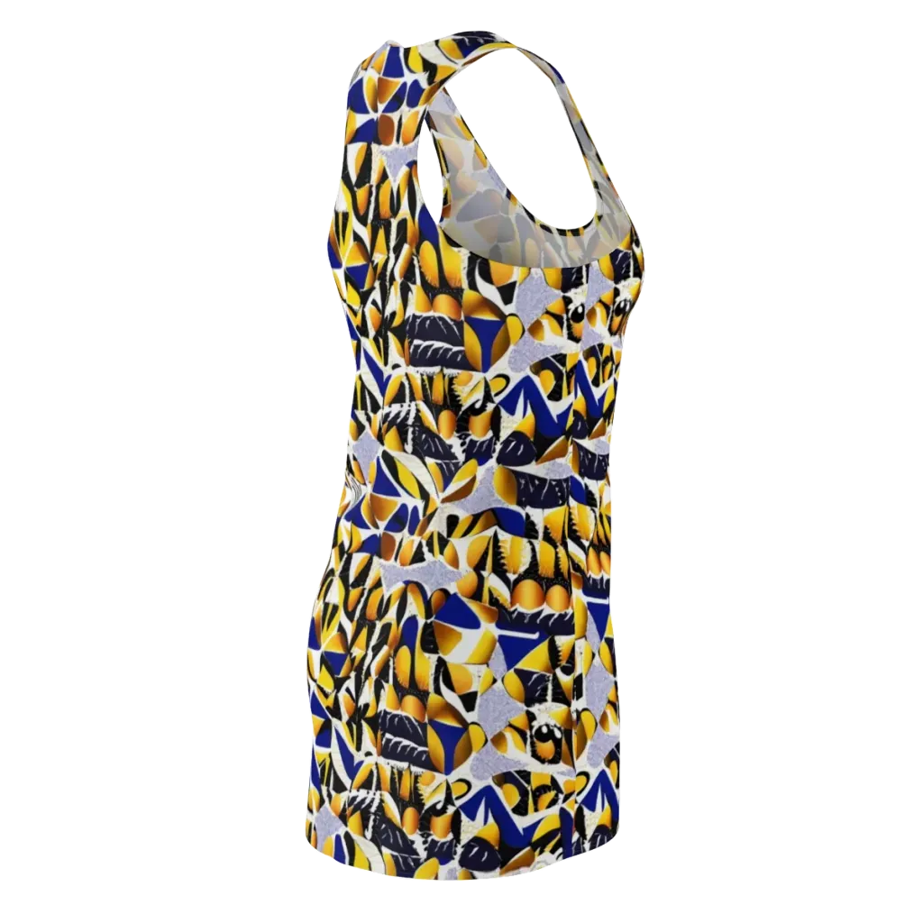 Marigold Current on Racerback Dress — Back Side