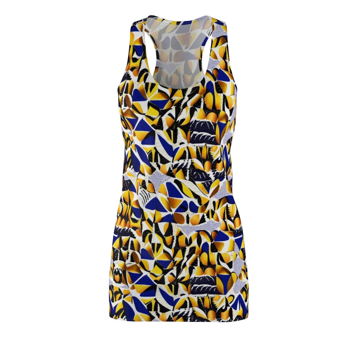 Marigold Current on Racerback Dress — Front