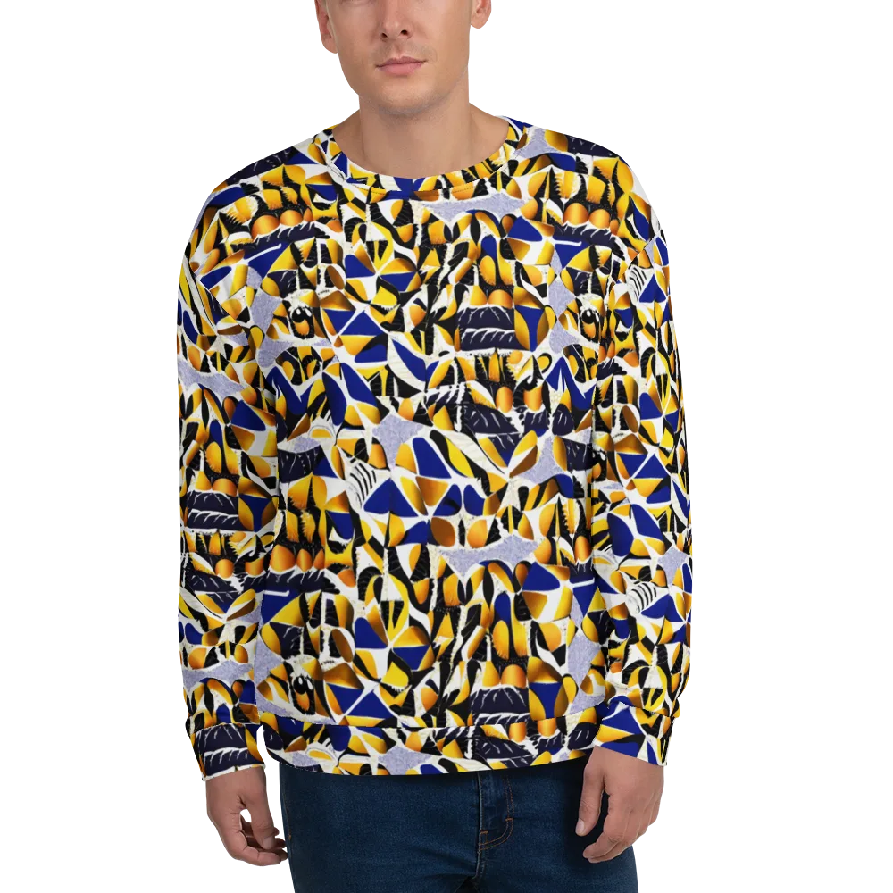 Marigold Current on Sweatshirt — Front