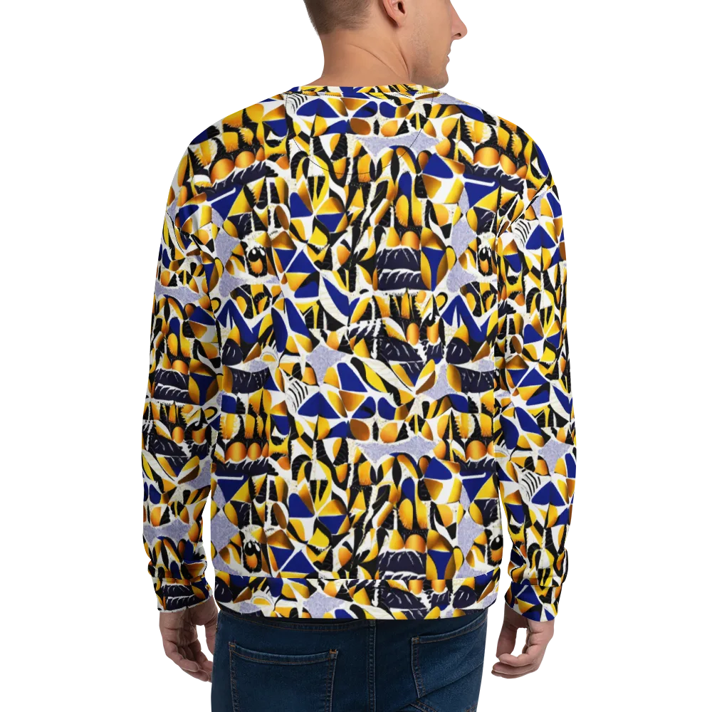 Marigold Current on Sweatshirt — Back