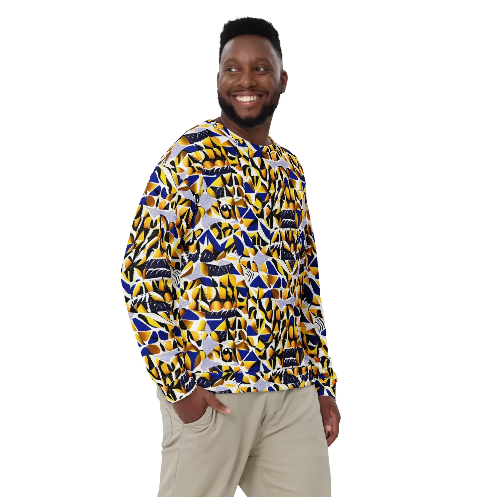 Marigold Current on Sweatshirt — Front