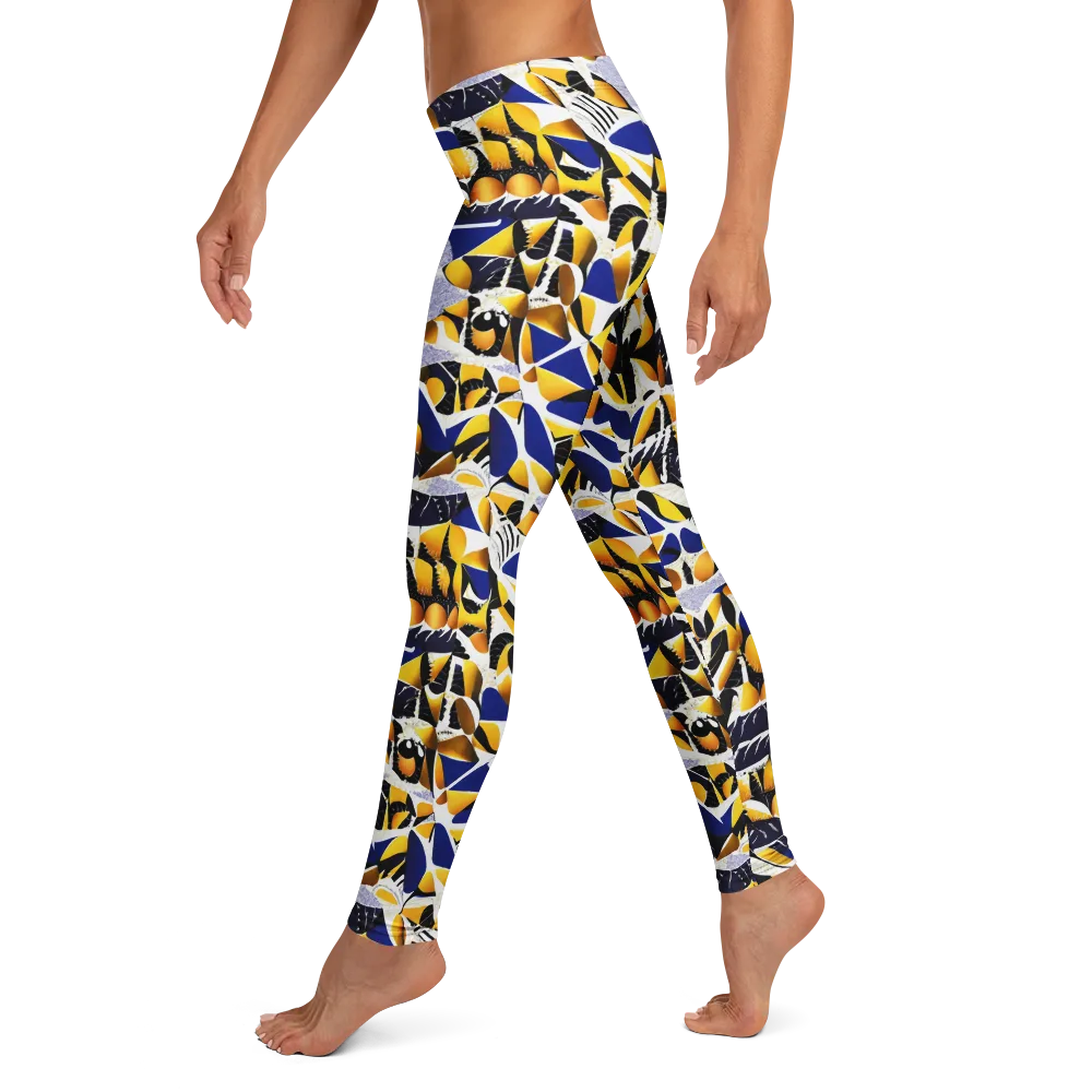 Marigold Current on Leggings — Left