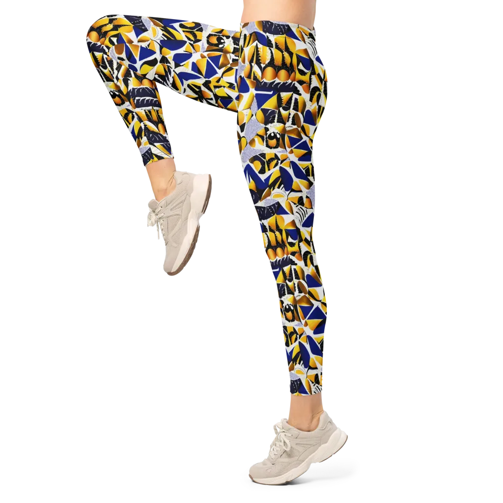 Marigold Current on Leggings — Left