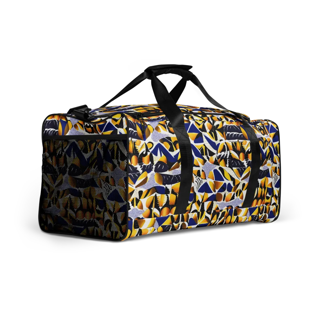 Marigold Current on Duffle Bag — Right Front