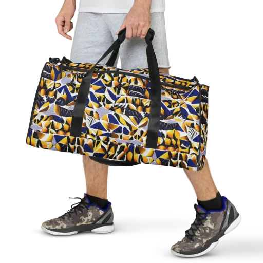 Marigold Current on a Duffle Bag