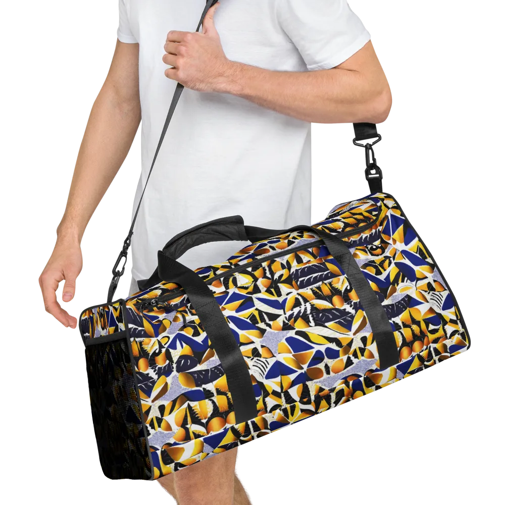 Marigold Current on Duffle Bag — Right Front