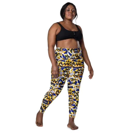 Marigold Current on a Leggings with Pockets