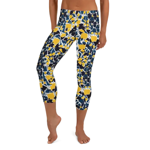 Ink And Citrus on a Capri Leggings