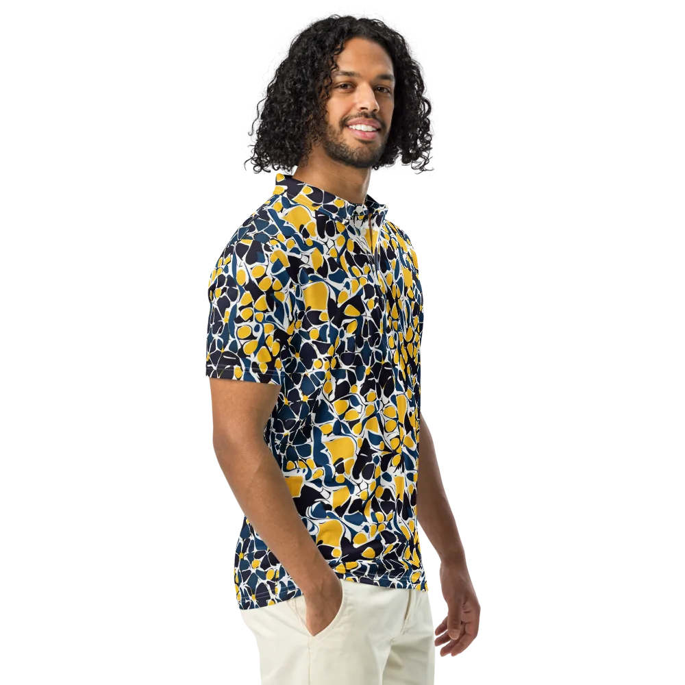 Ink And Citrus on Men's Slim Fit Polo Shirt — Right Front