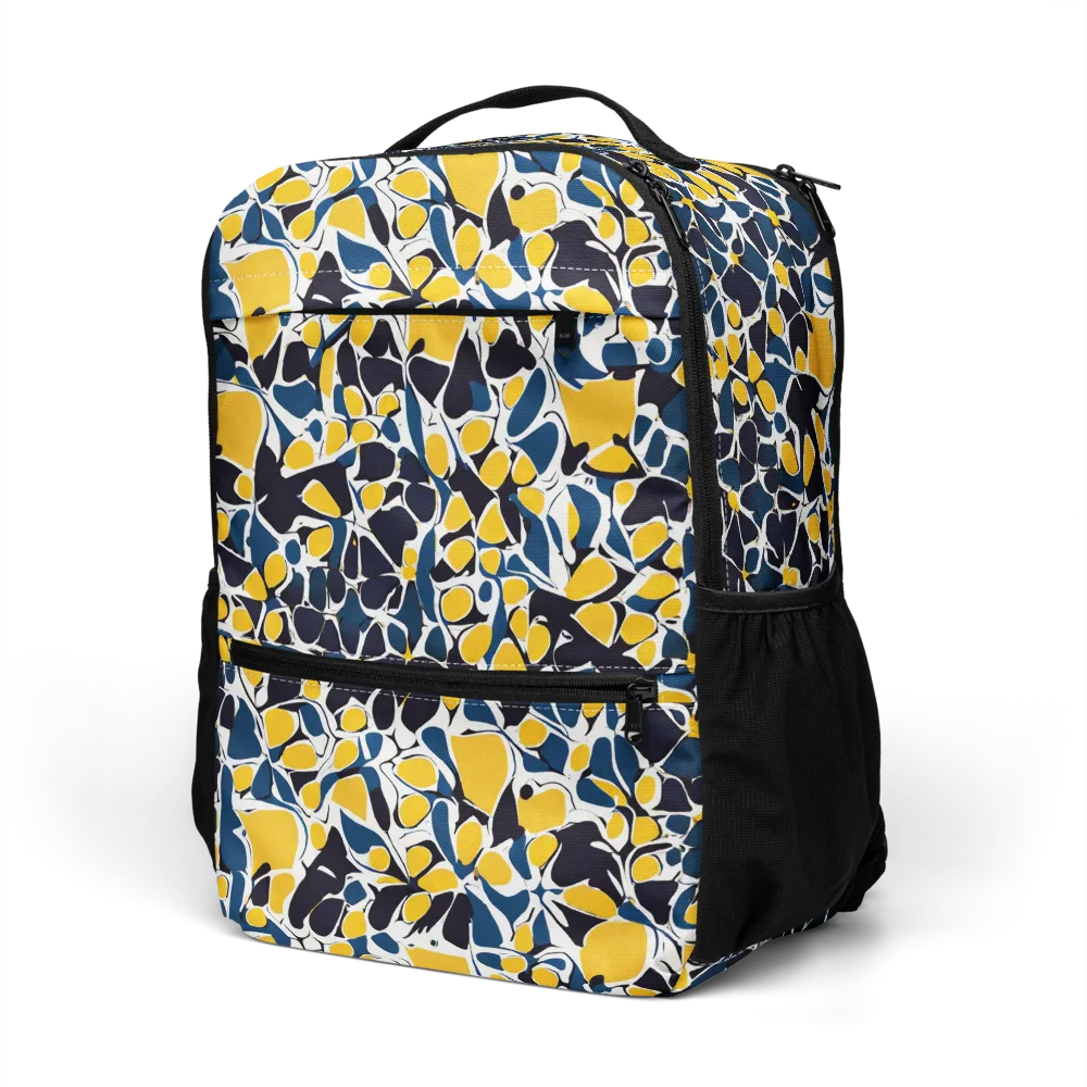 Ink And Citrus on Utility Backpack — Left Front