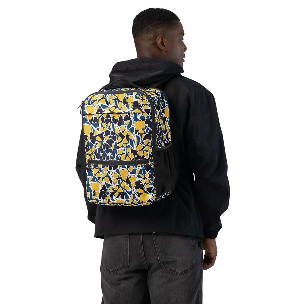 Ink And Citrus on Utility Backpack — Back
