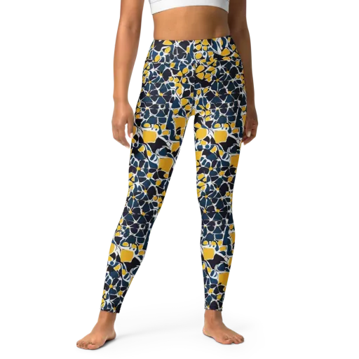 Ink And Citrus on a Yoga Leggings