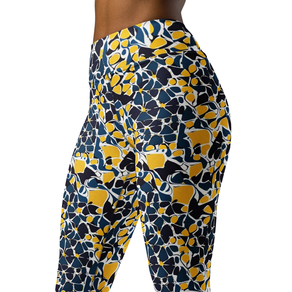 Ink And Citrus on Yoga Leggings — Left Front