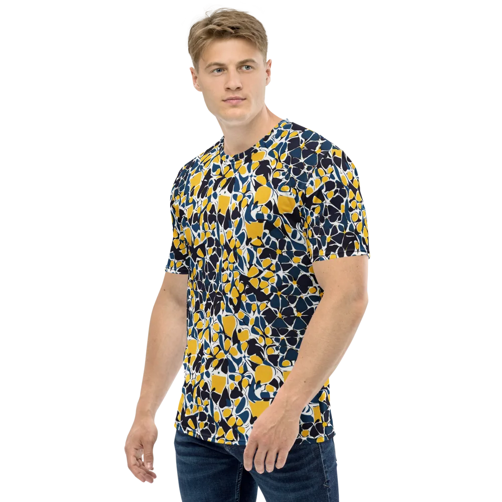 Ink And Citrus on Men's Crew Neck T-Shirt — Left