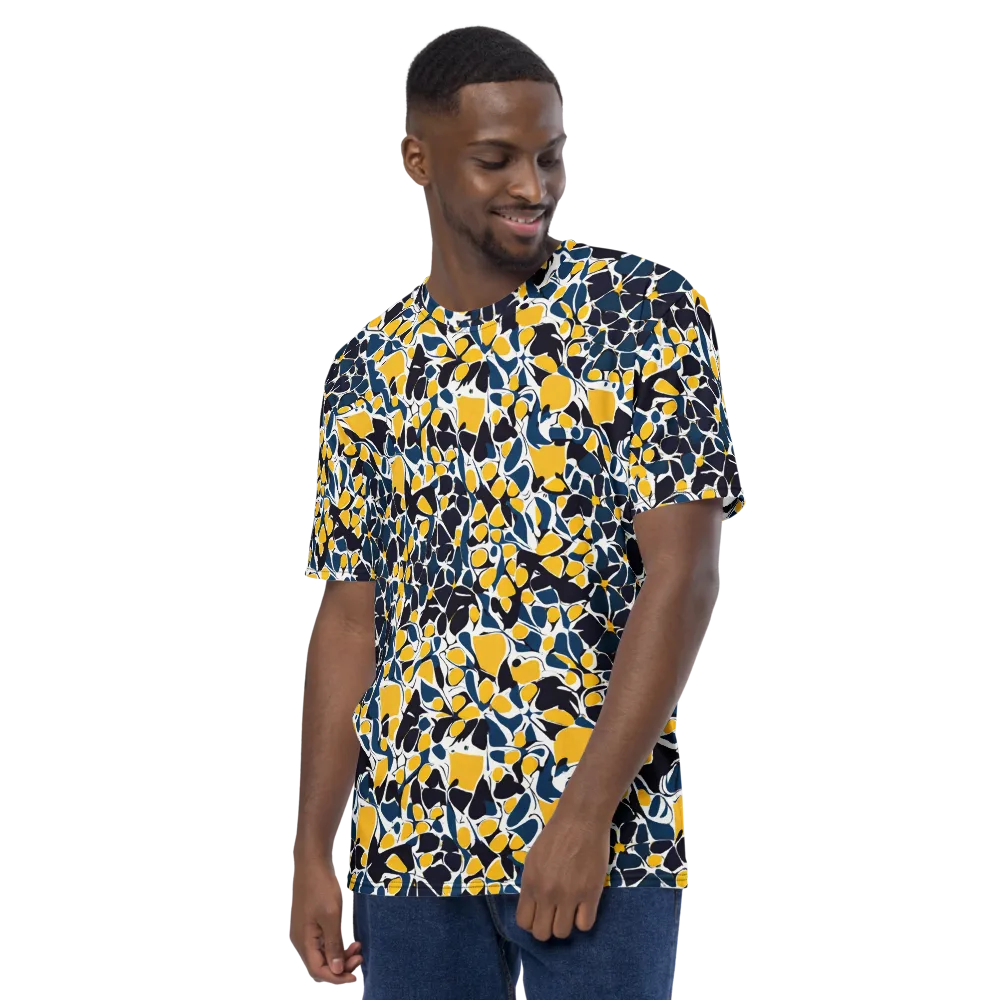Ink And Citrus on Men's Crew Neck T-Shirt — Left
