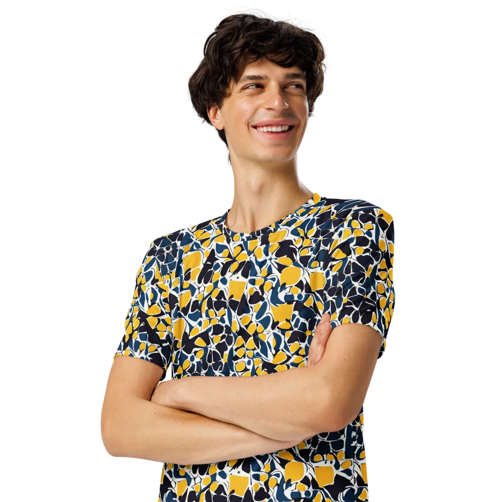 Ink And Citrus on Men's Crew Neck T-Shirt — Left Front