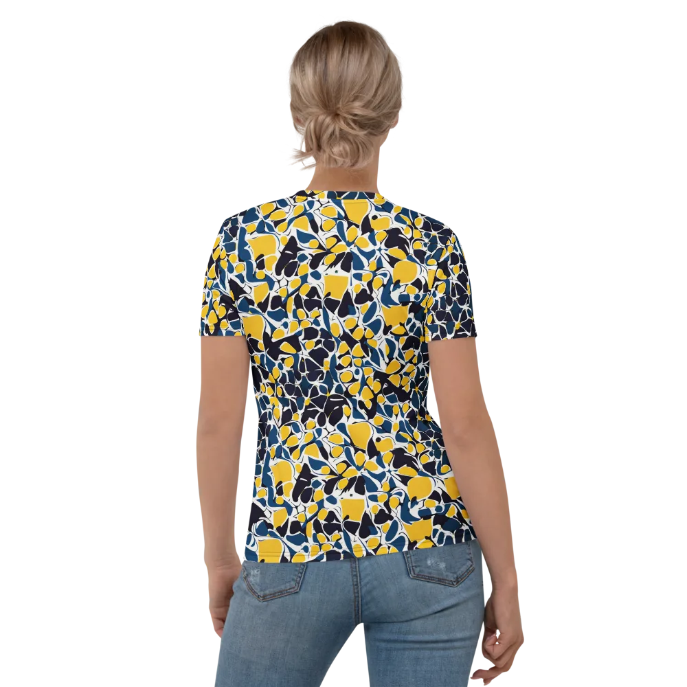 Ink And Citrus on Women's Crew Neck T-Shirt — Back