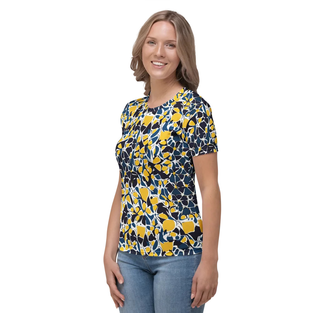 Ink And Citrus on Women's Crew Neck T-Shirt — Left