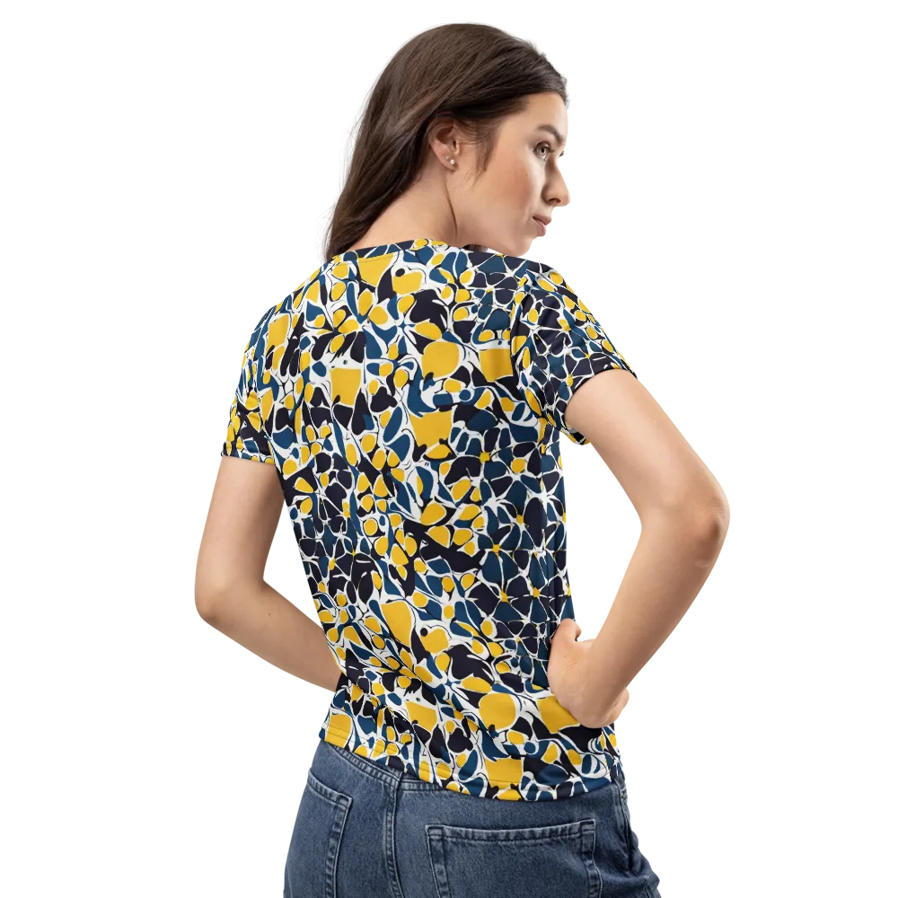Ink And Citrus on Women's Crew Neck T-Shirt — Back
