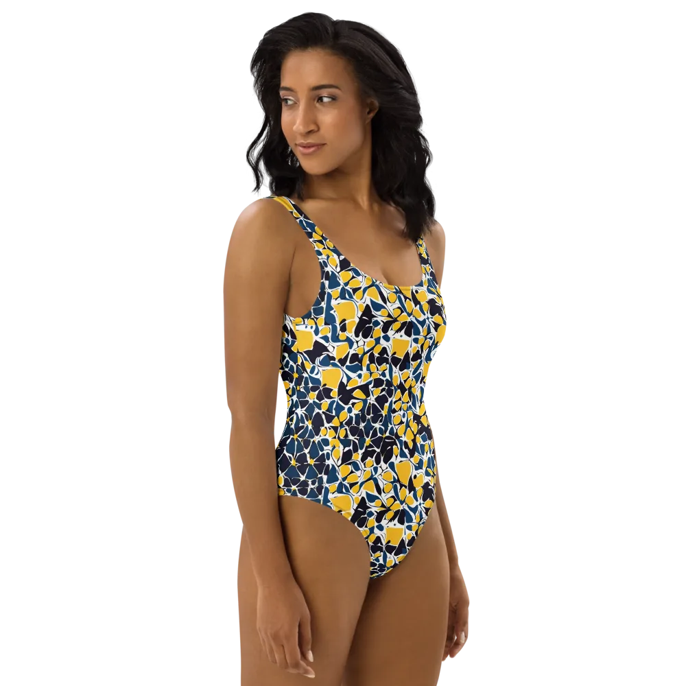 Ink And Citrus on One-Piece Swimsuit — Right