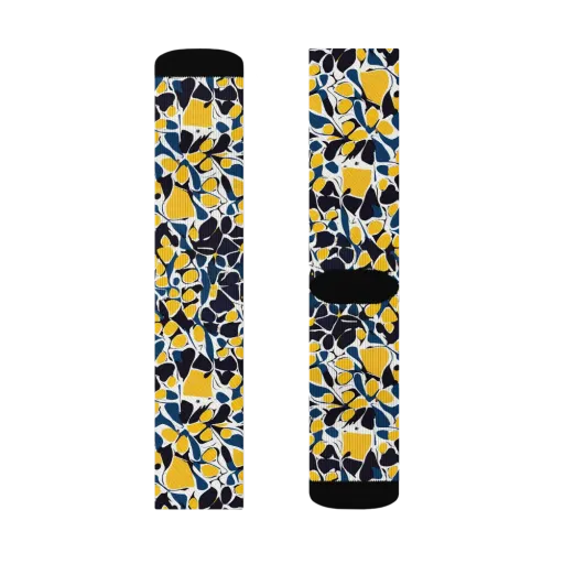Ink And Citrus on a Socks
