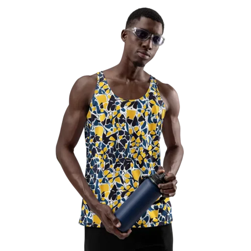 Ink And Citrus on a Men's Tank Top